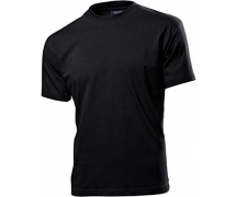 T-shirt HANES TOP-T κοντομάνικο μαύρο